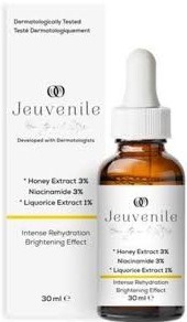Jeuvenile Face Care Serum Honey Extract 3% , Niacinamide 3% , Liquorice Extract 1%