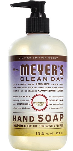 Mrs. Meyer's Clean Day Hand Soap Compassion Flower