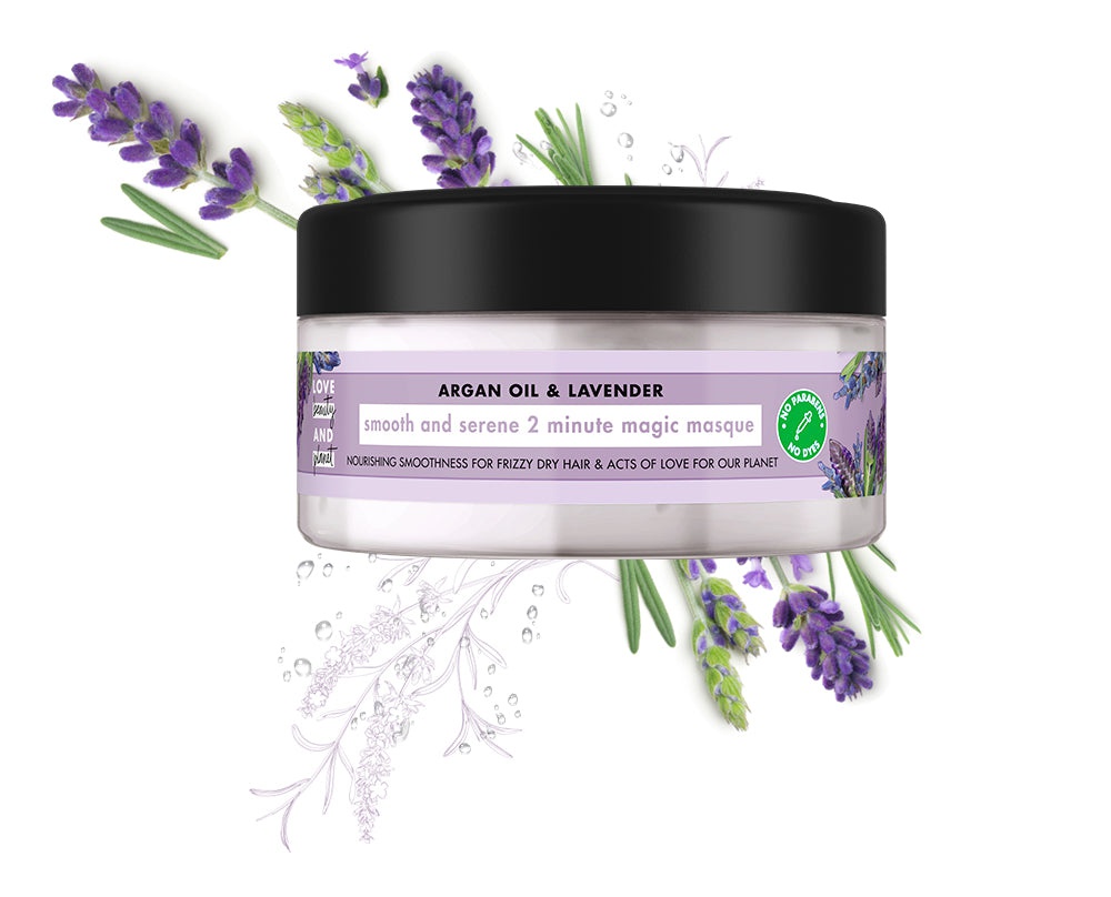 Love beauty and planet Argan Oil And Lavender Magic Hair Mask