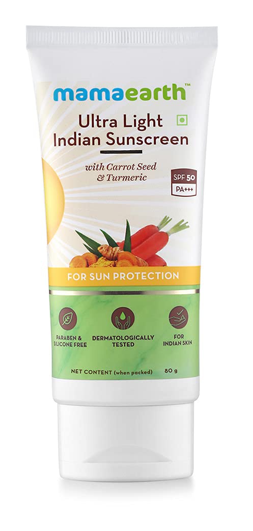 Mama Earth Ultra Light Indian Sunscreen