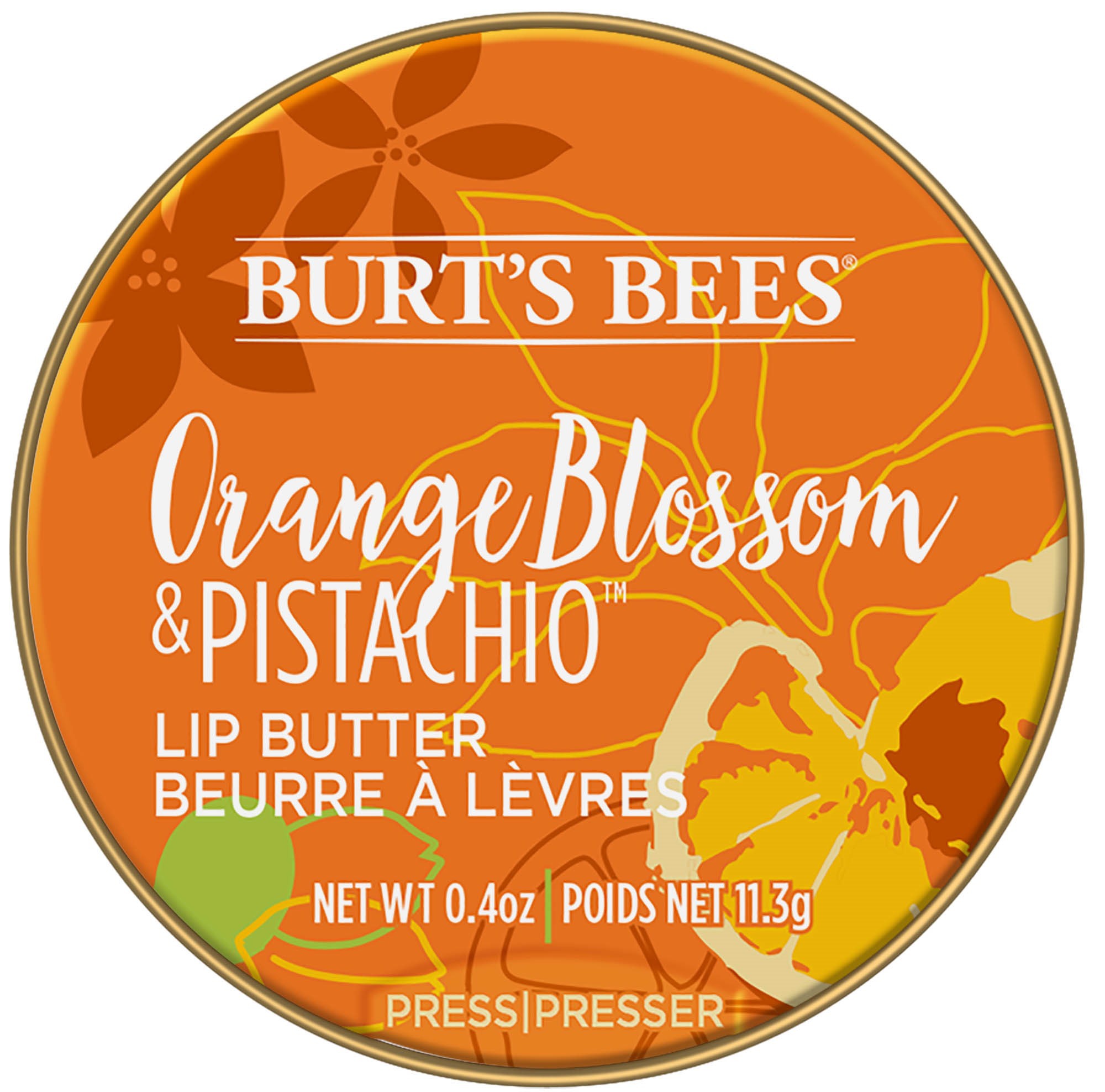 Burt's Bees Orange Blossom & Pistachio Lip Butter
