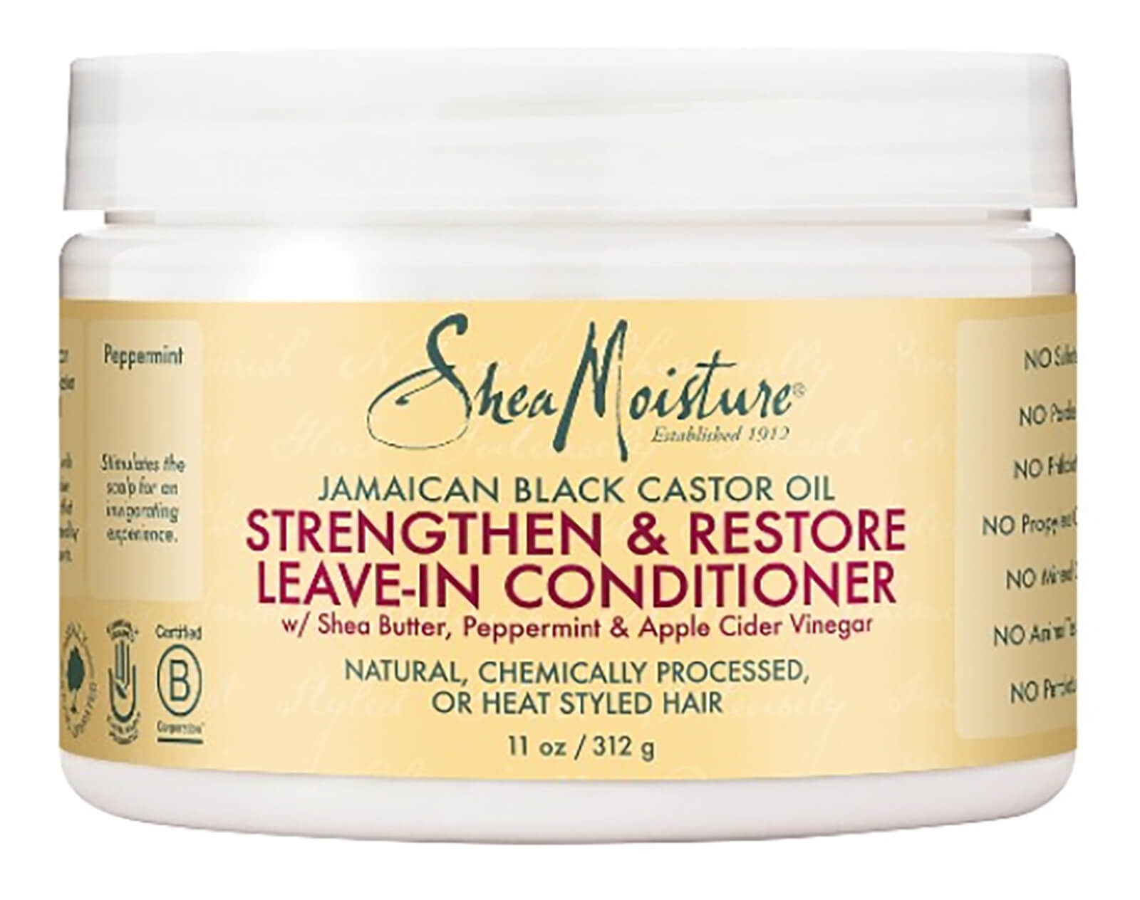 Shea Moisture Jamaican Black Castor Oil Strengthen, Grow & Restore Leave-In Conditioner