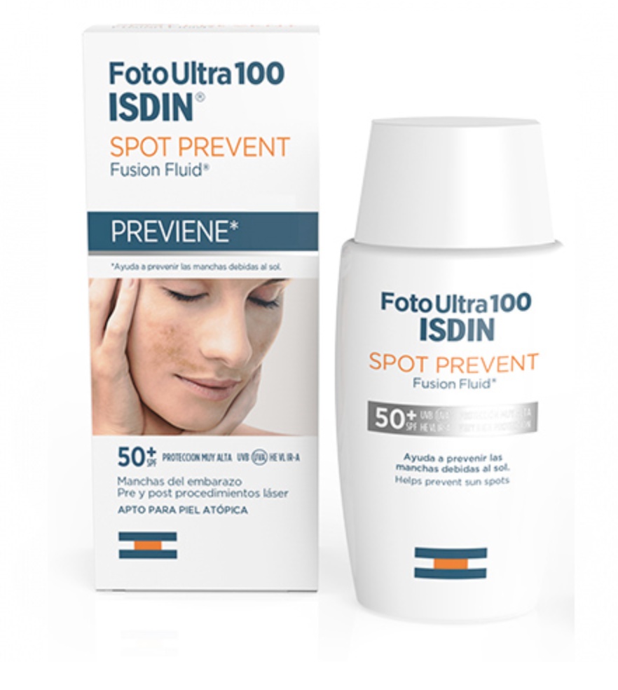 ISDIN Fotoultra 100 Spot Prevent Fusion Fluid Spf 50+