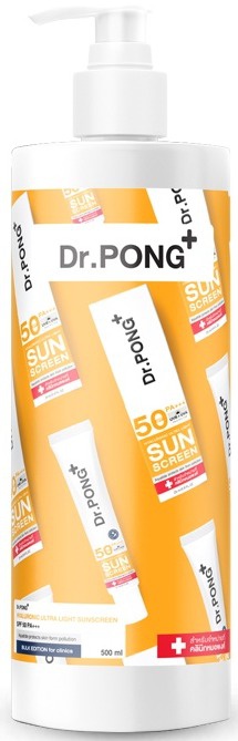 Dr. PONG Dr.pong Hyaluronic Ultra Light Sunscreen With Aquatide SPF50 Pa+++