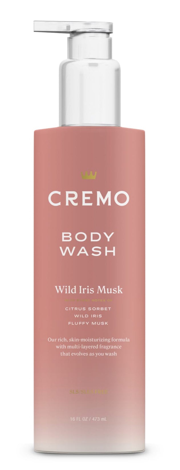 Cremo Body Wash, Wild Iris Musk