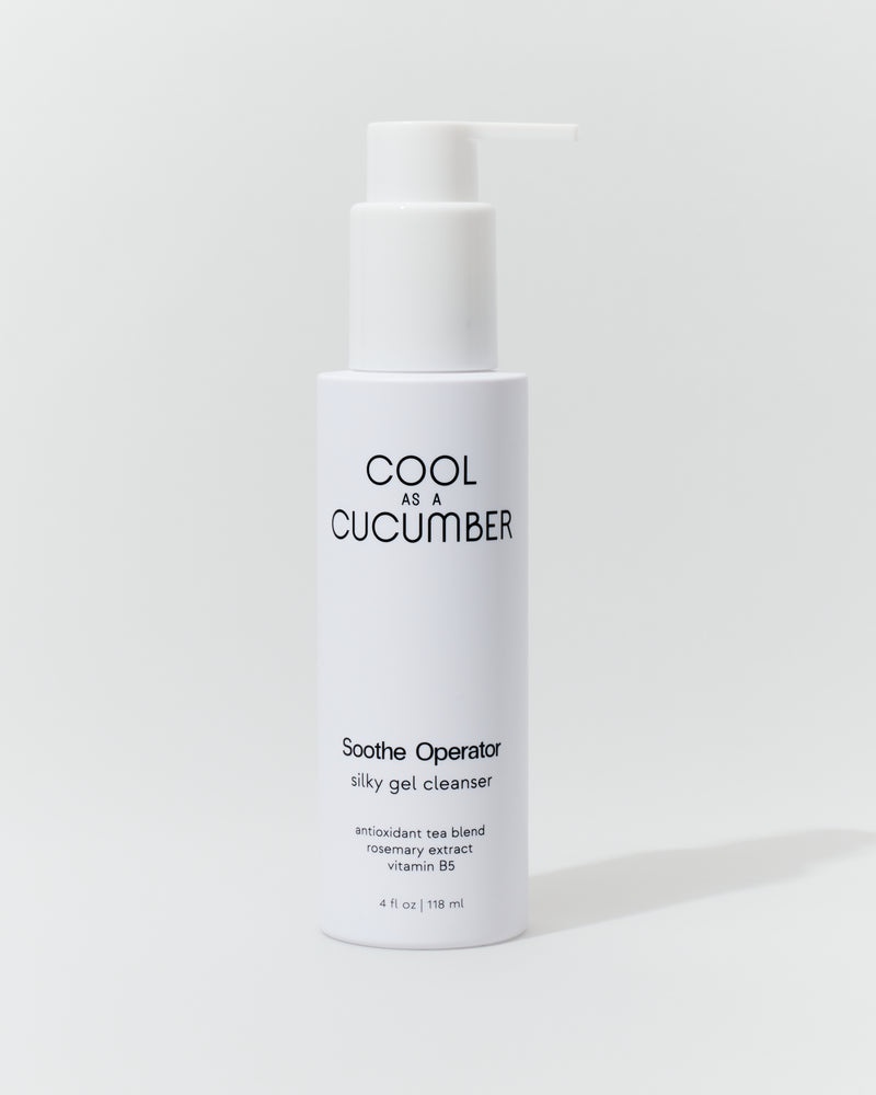 Cool as a Cucumber Soothe Operator Silky Gel Cleanser