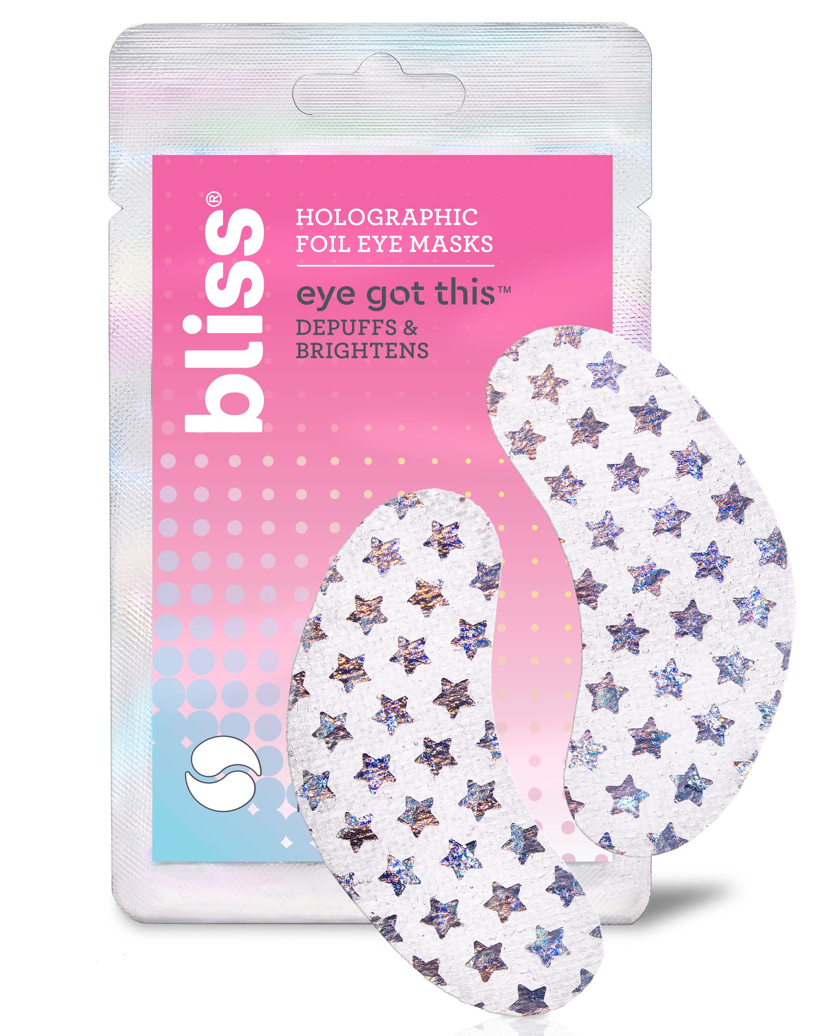 Bliss Eye Got This- Holographic Foil Eye Masks