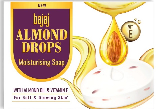 Bajaj Almond Drops Moisturising Soap