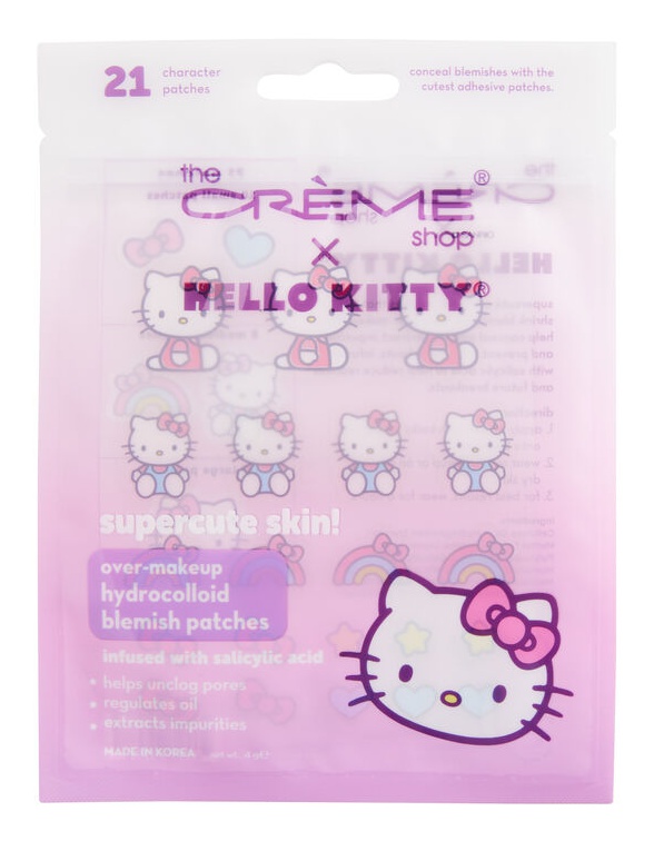 The Creme Shop X Hello Kitty Over Makeup Hydrocolloid Blemish Patches
