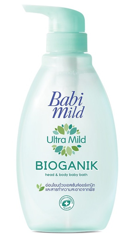 Babi Mild Ultra Mild Bioganik Head And Body Baby Bath