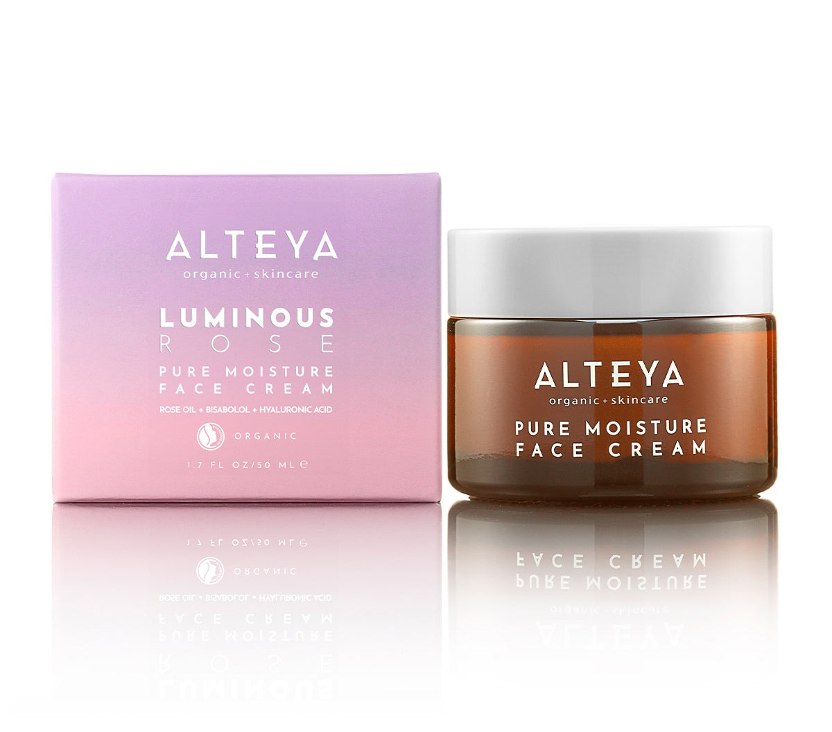 Alteya Organics Luminous Rose Pure Moisture Face Cream