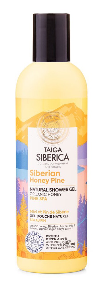 Taiga Siberica Gel De Ducha Miel Y Pino Siberiano