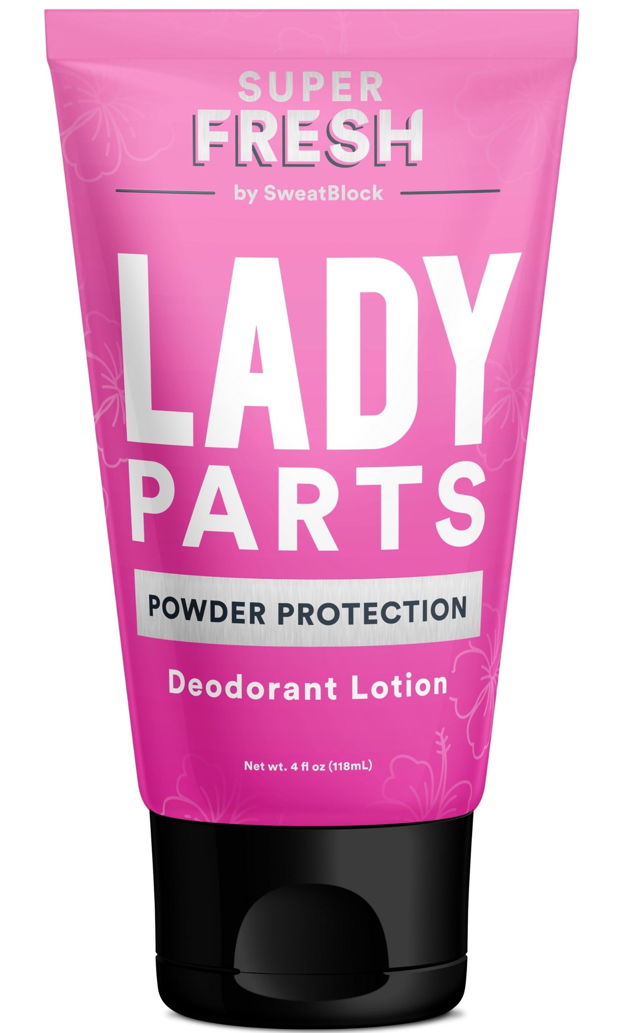 Superfresh Lady Parts Deodorant Lotion - Powder Protection