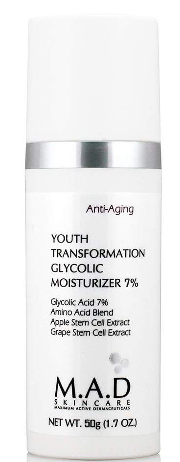 M.A.D Skincare Youth Transformation Glycolic Moisturizer 7%