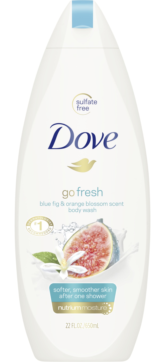 Dove Go Fresh Blue Fig And Orange Blossom Body Wash