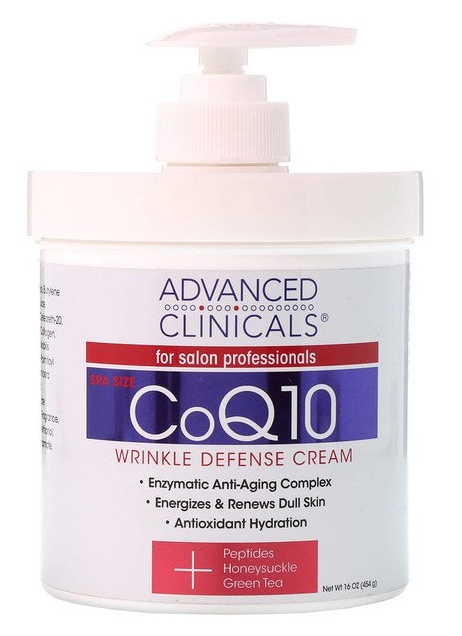 Advanced Clinicals Coq10, Wrinkle Defense Cream