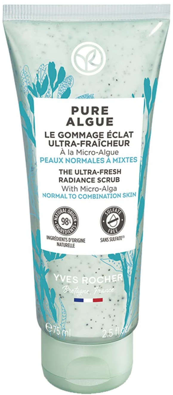Yves Rocher Ultra-fresh Radiance Scrub - Pure Algue