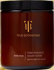 TRUE BOTANICALS Pure Radiance Sugar Exfoliating Body Scrub