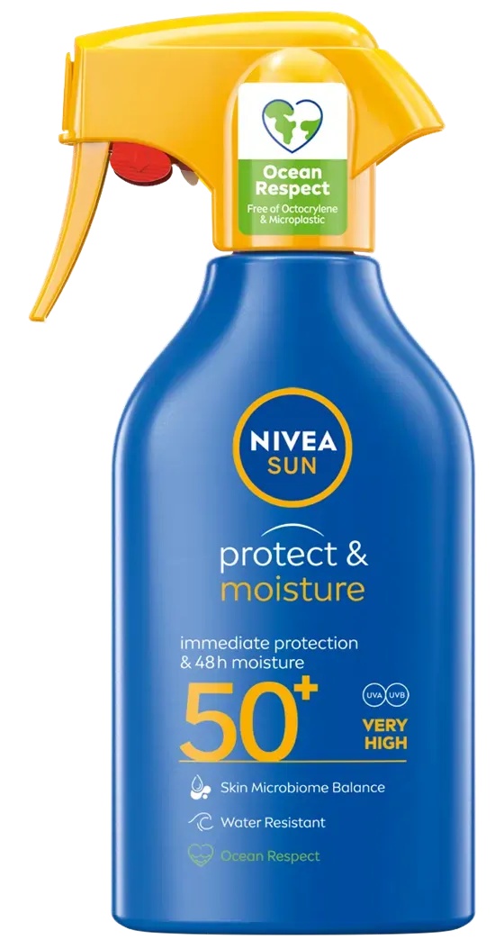 Nivea Sun Protect & Moisture Sunscreen Spray SPF 50+