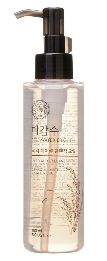 The Face Shop Rice Water Bright Rich Facial Cleansing Oil