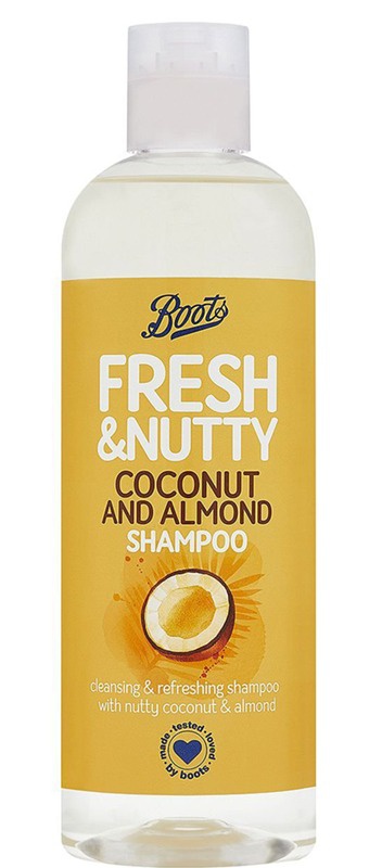 Boots Fresh & Fruity Coconut  And Almond Shampoo