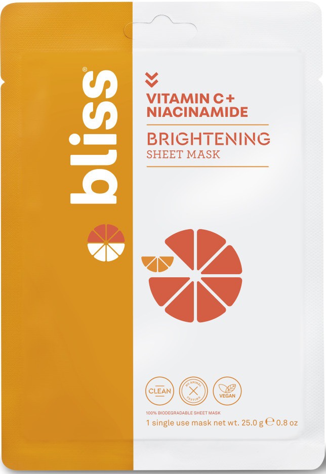 Bliss Vitamin C + Niacinamide Brightening Sheet Mask