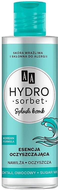 AA Hydro Sorbet Splash Bomb Cleansing Essence