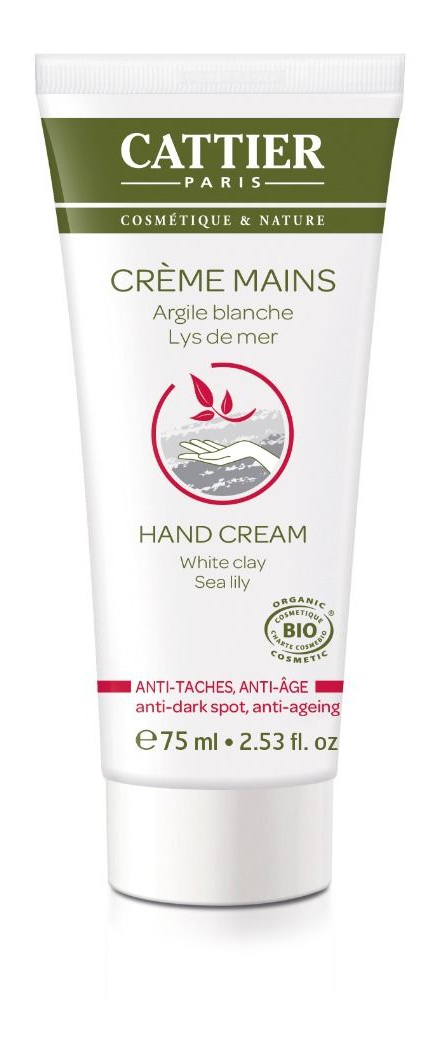 Cattier Paris Hand Cream (White Clay, Sea Lily)