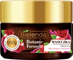 Bielenda Botanic Formula Pomegranate Oil + Amaranth Nourishing Face Mask