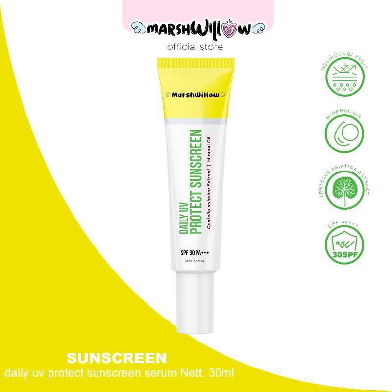 Marshwillow Daily UV Protect Sunscreen Serum SPF 30 Pa+++