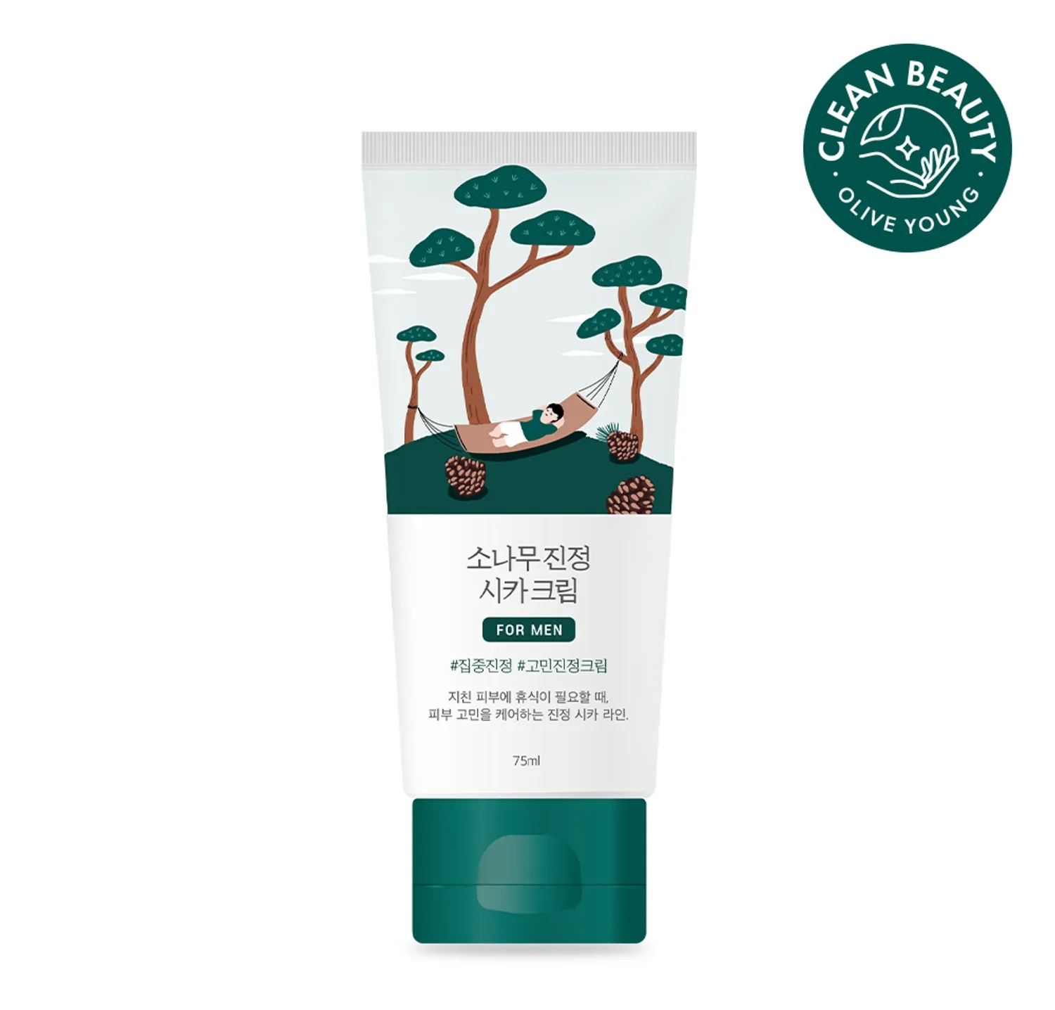 ROUND LAB For Men Pine Calming Cica Cream