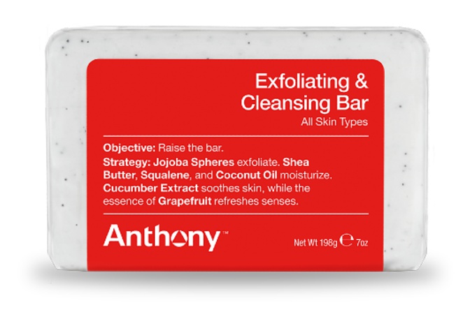 Anthony Exfoliating + Cleansing Bar