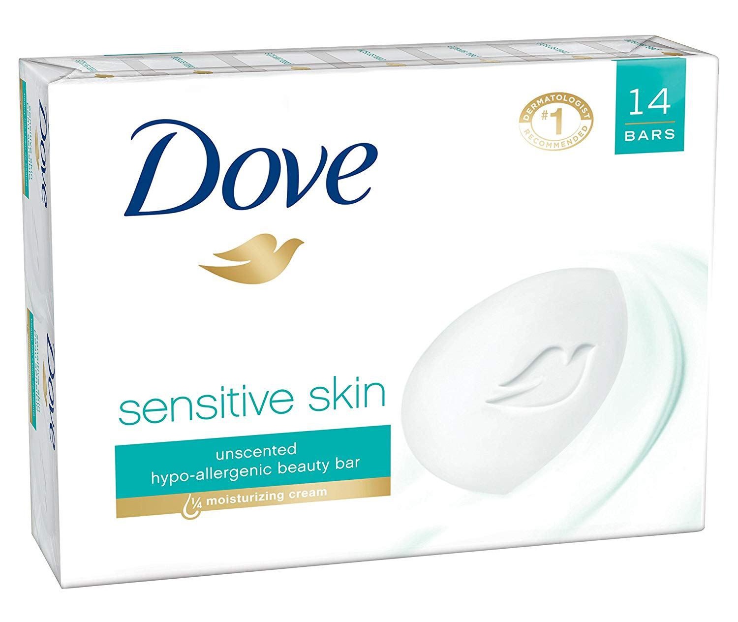 Dove Beauty Bar Sensitive Skin Unscented Ingredients Explained 