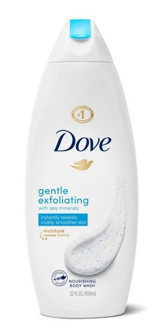 Dove Gentle Exfoliating Body Wash With Sea Minerals