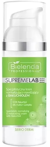 Bielenda Professional Supremelab Sebio Derm Normalising Moisturising Face Cream With Bakuchiol