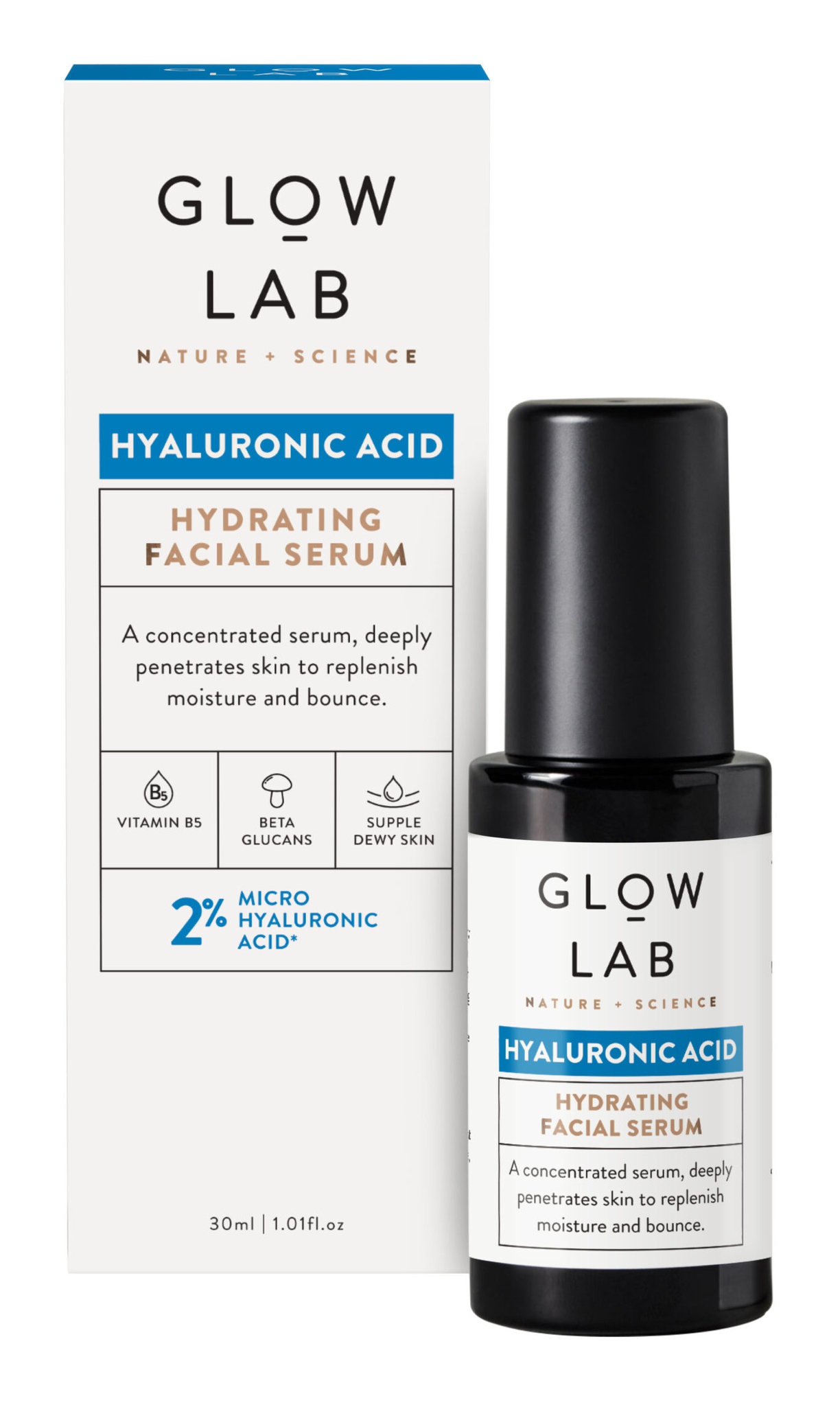 Glow Lab Hyaluronic Acid Hydrating Facial Serum