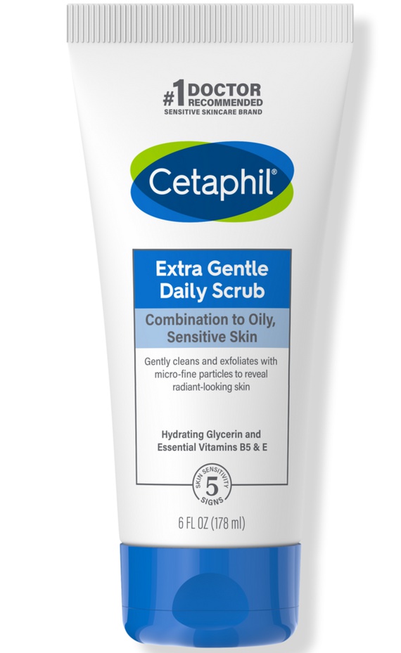 Cetaphil Extra Gentle Daily Scrub Combination To Oily Skin