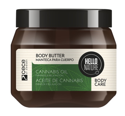 Hello Nature Cannabis Oil Firmness & Relaxation Body Butter