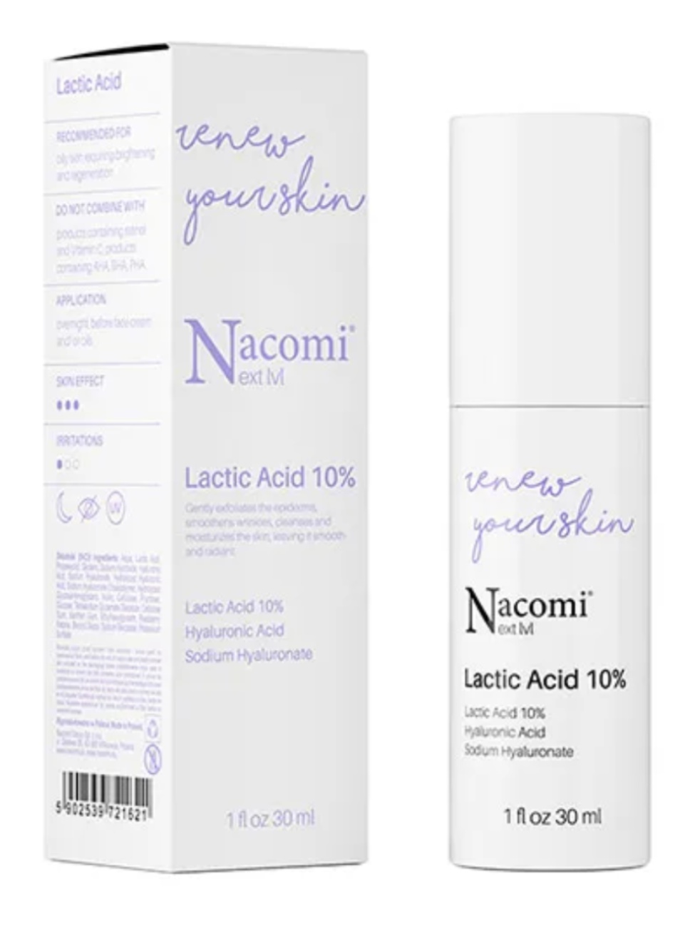 Nacomi Next Level Lactic Acid 10%
