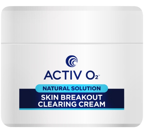 Activ O2 Natural Solution Skin Breakout Clearing Cream