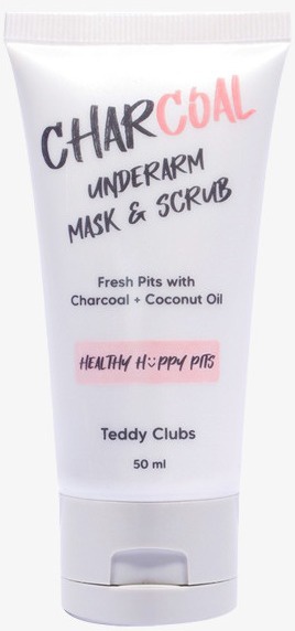 Teddy Clubs Charcoal Underarm Mask & Scrub