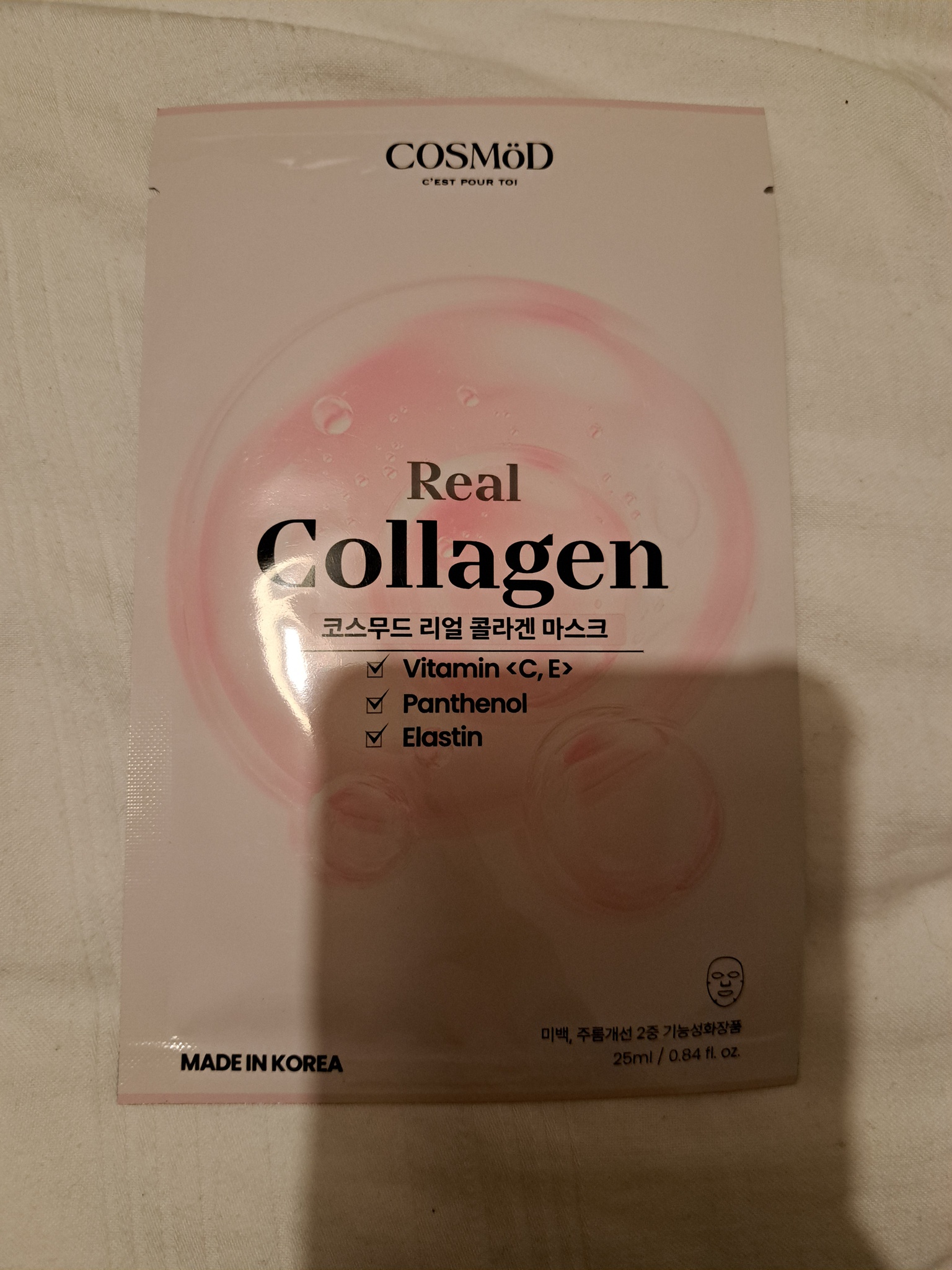 cosmoderm Collagen Sheet Mask