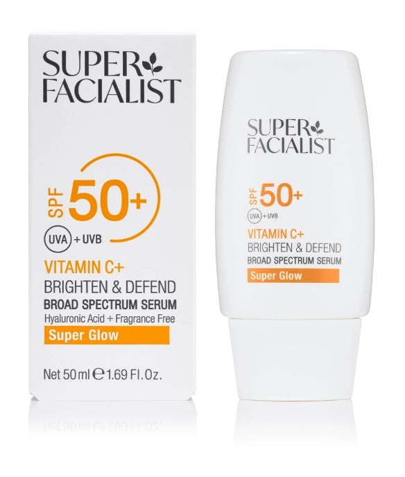 Super Facialist Vitamin C+ Brighten & Defend SPF50+ Broad Spectrum Serum