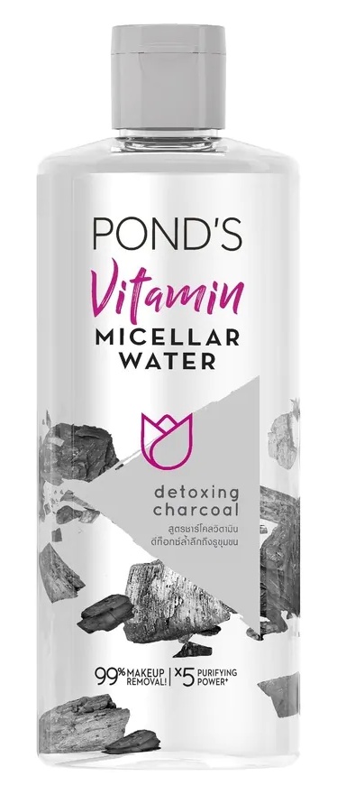 Pond's Ponds Vitamin Micellar Water Detoxifying Charcoal