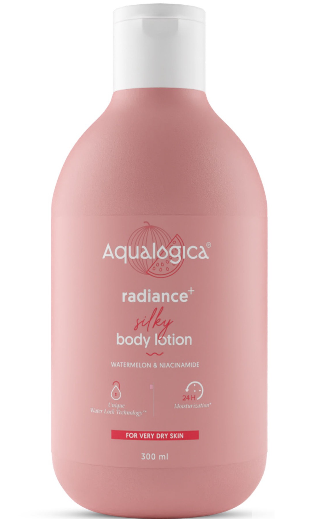 Aqualogica Radiance Silky Body Lotion With Watermelon And Niacinamide