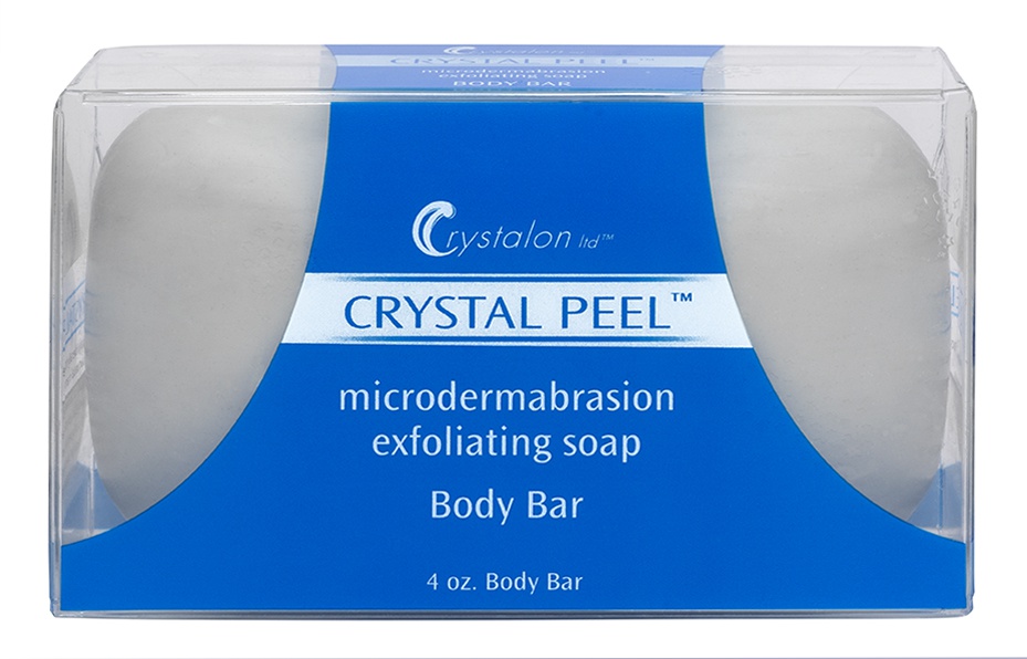 Crystal Peel Microdermabrasion Exfoliating Soap Bar