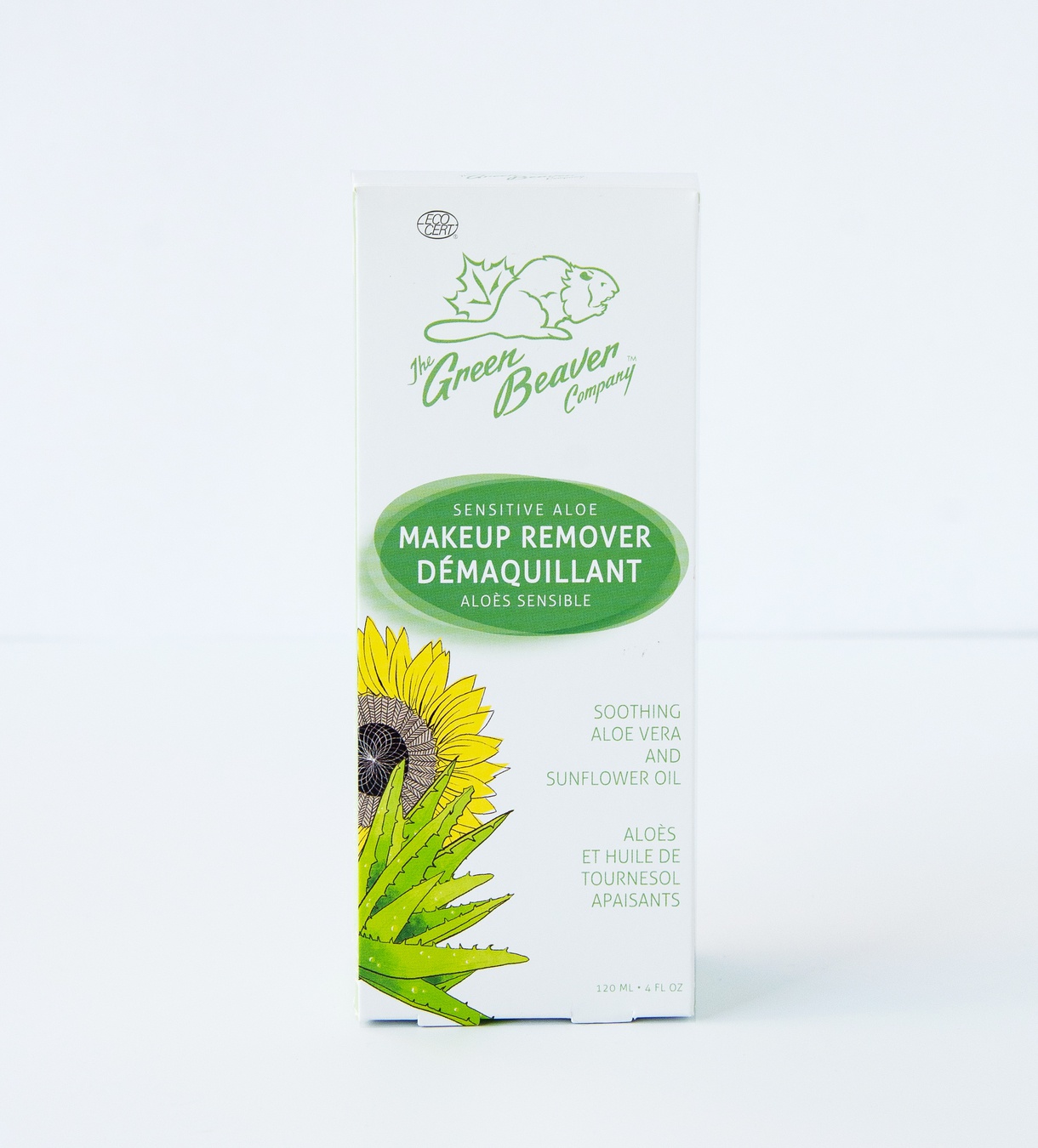 The Green Beaver Company Sensitive Aloe Natural Makeup Remover