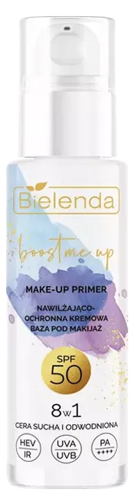 Bielenda Boost Me Up Make-Up Primer 8in1 Moisturizing And Protective Cream SPF 50