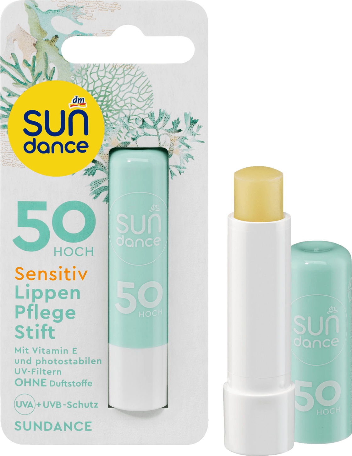 SUNdance Lippenpflege Sensitiv SPF 50/Lip Balm Sensitive 