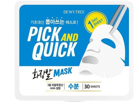 Dewytree Pick And Quick Refreshing Aqua Mask